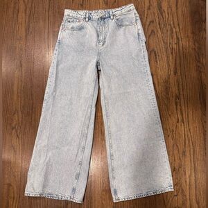 NWOT Weekday Ace Wide Leg Jeans